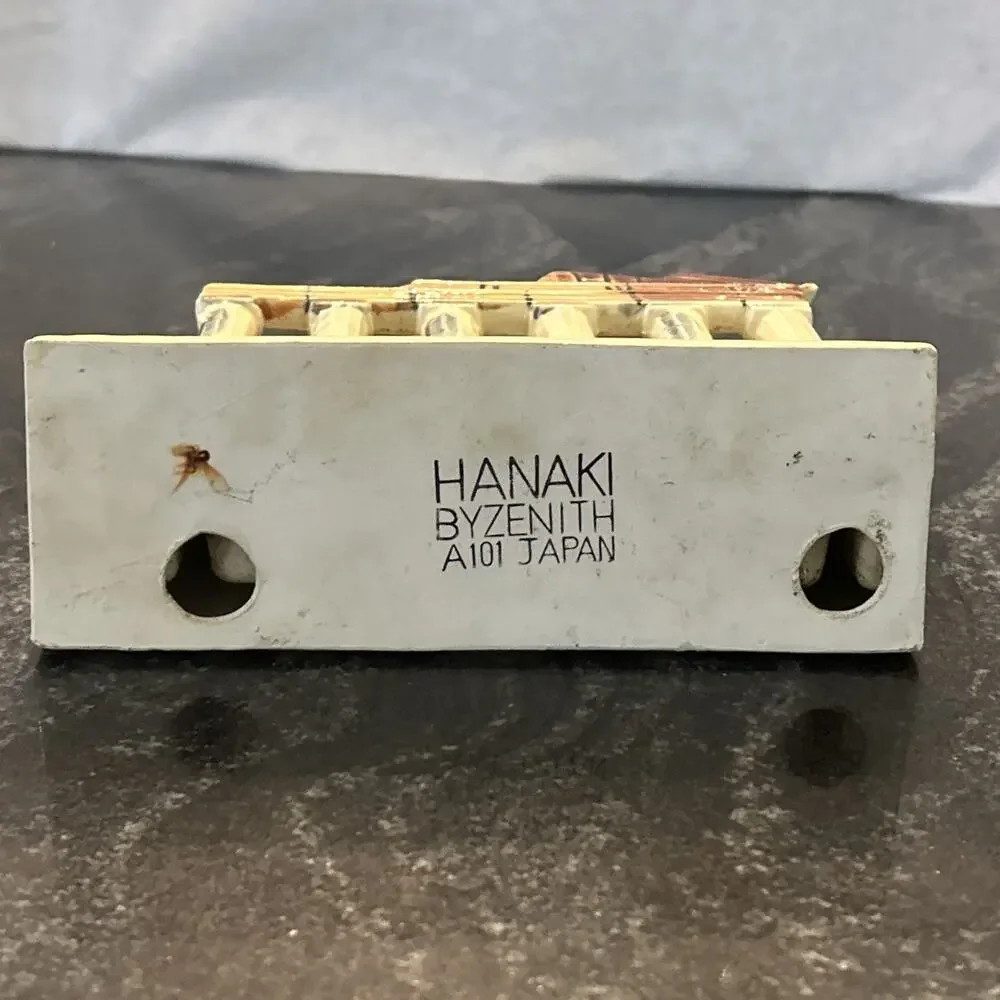 Vintage 1960s Zenith Hanaki Japan Small Aquarium Fish Tank Decor A101